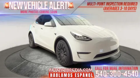 White 2021 Tesla Model Y Long Range for sale in Fredericksburg, VA