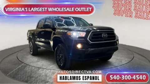 Black 2021 Toyota Tacoma SR5 for sale in Fredericksburg, VA