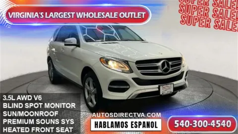 White 2017 Mercedes-Benz GLE 350 for sale in Fredericksburg, VA
