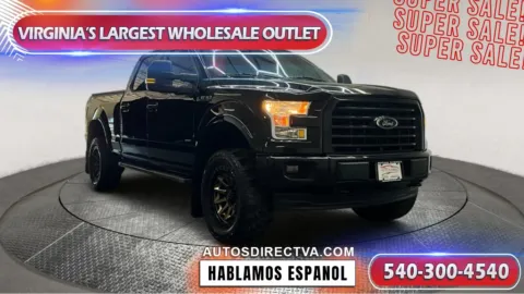 Blue 2017 Ford F-150 XLT for sale in Fredericksburg, VA