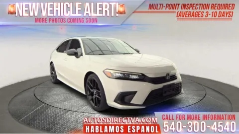 White 2022 Honda Civic Sport for sale in Fredericksburg, VA