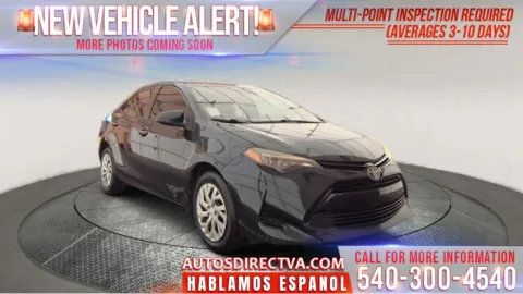 Blue 2018 Toyota Corolla L for sale in Fredericksburg, VA