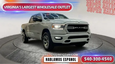 White 2022 Ram 1500 Big Horn/Lone Star for sale in Fredericksburg, VA