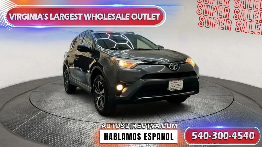 Red 2016 Toyota RAV4 XLE for sale in Fredericksburg, VA