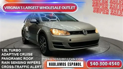 Silver 2016 Volkswagen Golf SportWagen TSI Limited Edition for sale in Fredericksburg, VA