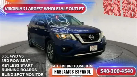 Blue 2019 Nissan Pathfinder SV for sale in Fredericksburg, VA