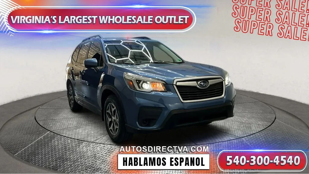 Blue 2020 Subaru Forester Premium for sale in Fredericksburg, VA
