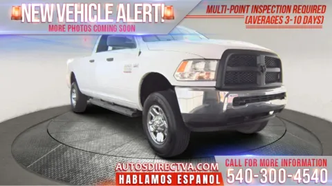 White 2017 Ram 2500 Tradesman for sale in Fredericksburg, VA