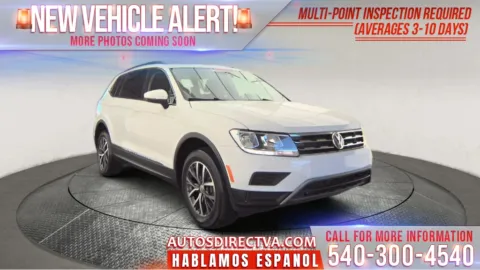 White 2020 Volkswagen Tiguan 2.0T SE for sale in Fredericksburg, VA