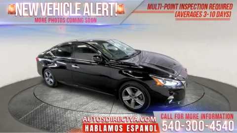 Black 2020 Nissan Altima 2.5 SL for sale in Fredericksburg, VA