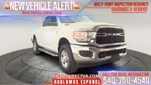 White 2021 Ram 2500 Big Horn for sale in Fredericksburg, VA