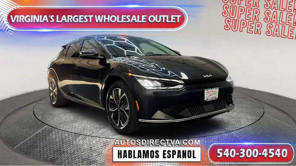 Blue 2023 Kia EV6 Wind for sale in Fredericksburg, VA