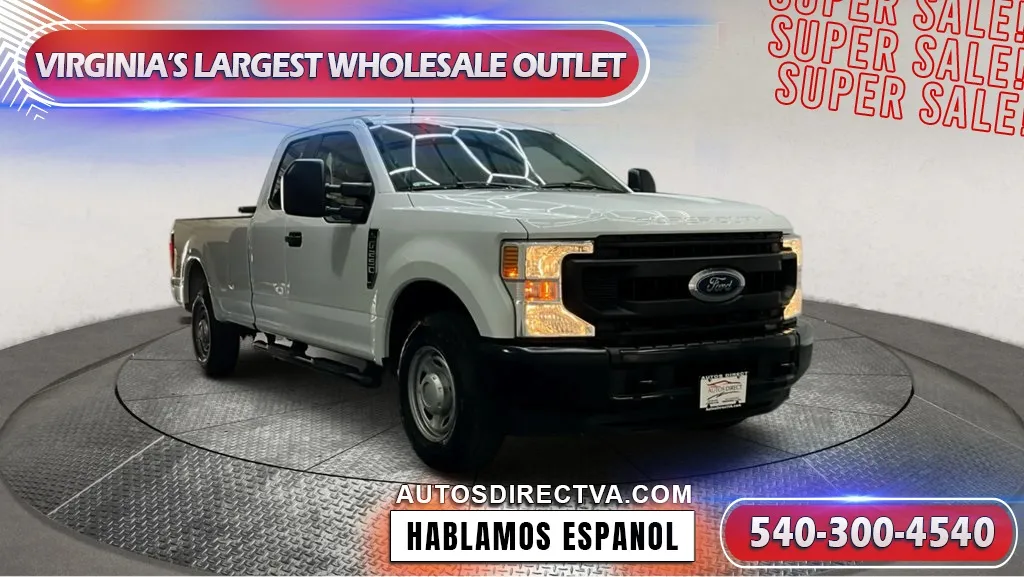 White 2021 Ford F-250SD XL for sale in Fredericksburg, VA
