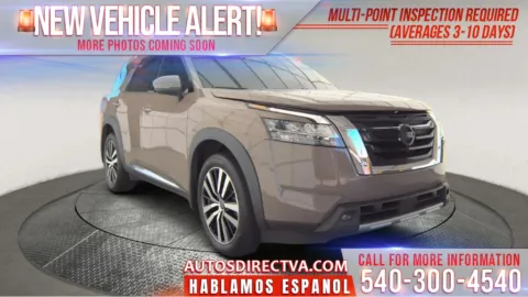 Beige 2023 Nissan Pathfinder Platinum for sale in Fredericksburg, VA