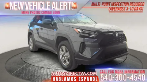 Gray 2024 Toyota RAV4 Hybrid LE for sale in Fredericksburg, VA