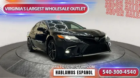 Black 2020 Toyota Camry XSE for sale in Fredericksburg, VA