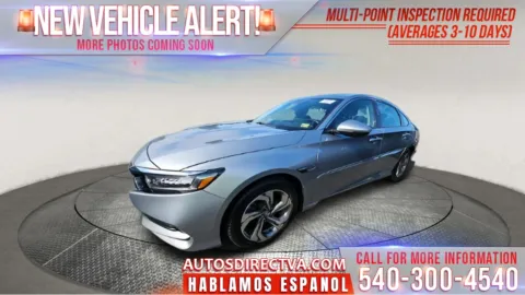 Silver 2018 Honda Accord EX-L 2.0T for sale in Fredericksburg, VA