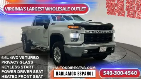 White 2022 Chevrolet Silverado 3500HD LT for sale in Fredericksburg, VA