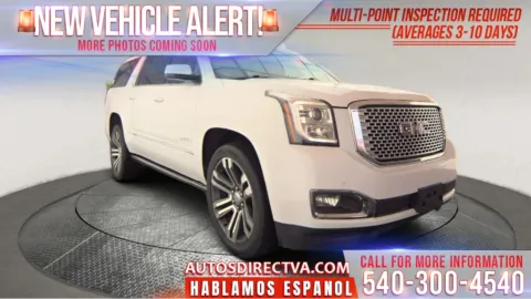 White 2017 GMC Yukon XL Denali for sale in Fredericksburg, VA