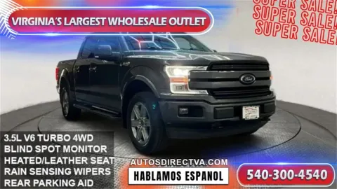 Gray 2019 Ford F-150 Lariat for sale in Fredericksburg, VA