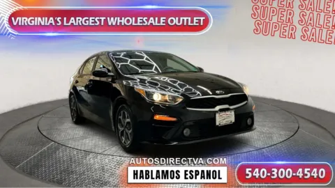 Black 2021 Kia Forte LXS for sale in Fredericksburg, VA