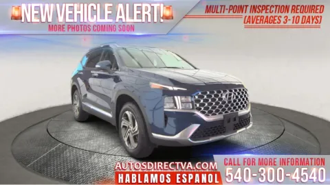 Blue 2022 Hyundai Santa Fe SEL for sale in Fredericksburg, VA