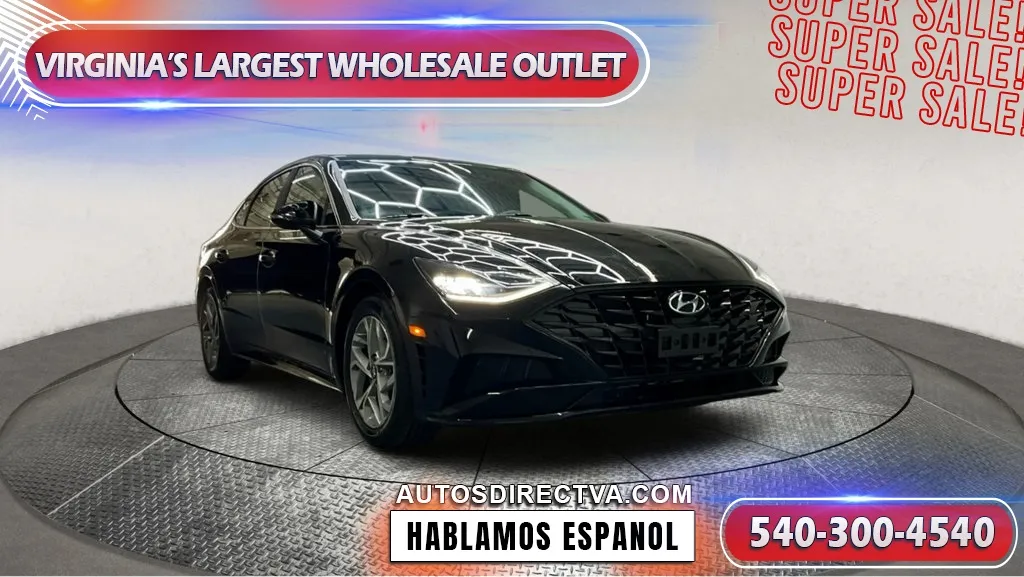 Black 2023 Hyundai Sonata SEL for sale in Manassas, VA