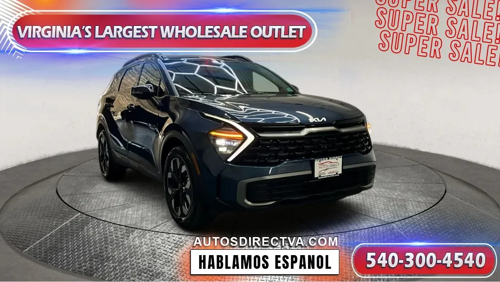 Blue 2024 Kia Sportage Plug-In Hybrid X-Line for sale in Fredericksburg, VA