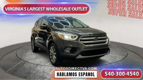 Gray 2018 Ford Escape Titanium for sale in Fredericksburg, VA