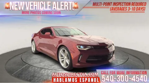 Red 2017 Chevrolet Camaro 2LT for sale in Fredericksburg, VA