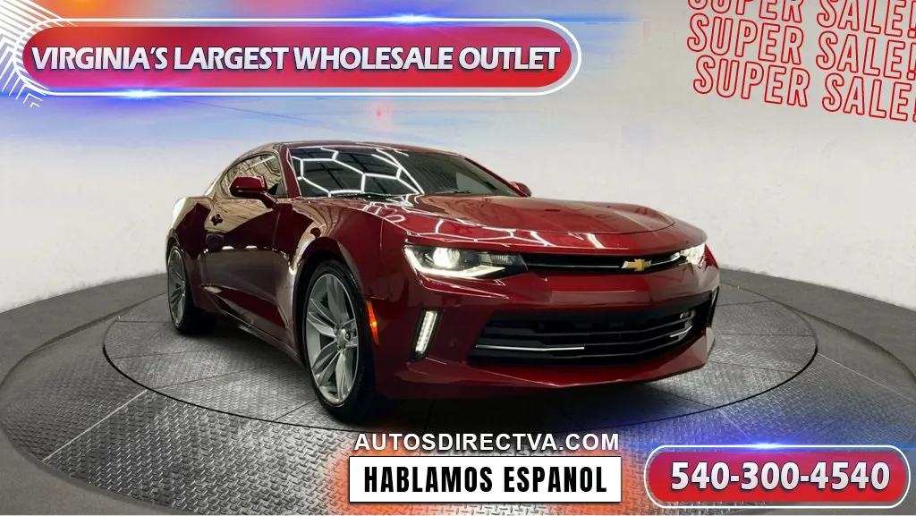Red 2017 Chevrolet Camaro 2LT for sale in Fredericksburg, VA