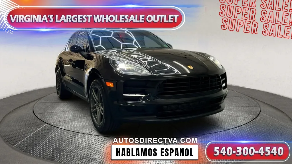 Black 2021 Porsche Macan for sale in Fredericksburg, VA