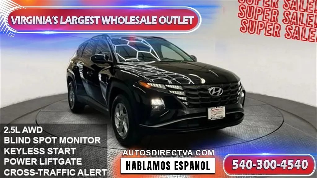 Black 2024 Hyundai Tucson SEL for sale in Fredericksburg, VA