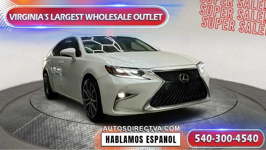 Silver 2017 Lexus ES 350 for sale in Fredericksburg, VA