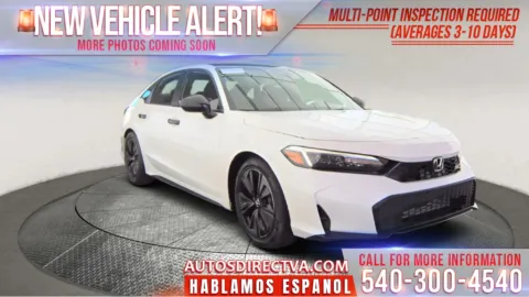 White 2025 Honda Civic Si for sale in Fredericksburg, VA