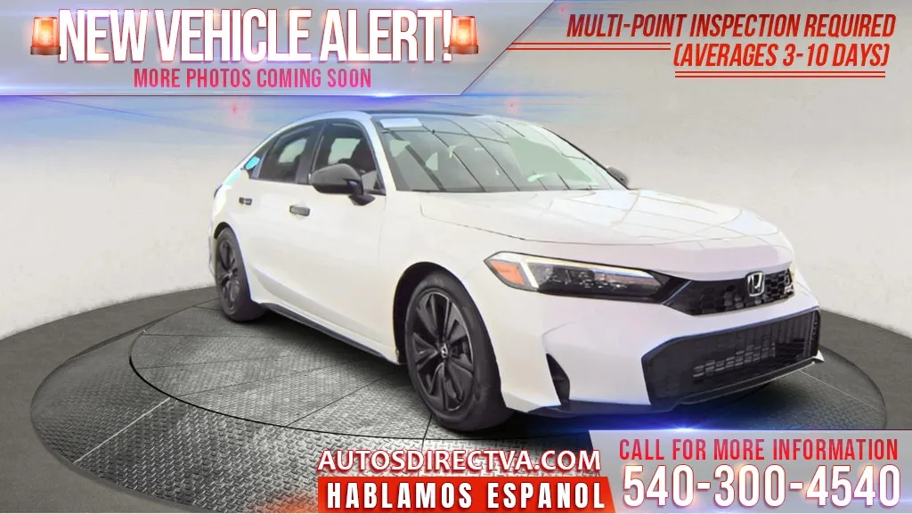 White 2025 Honda Civic Si for sale in Fredericksburg, VA