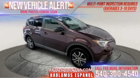 Black 2018 Toyota RAV4 LE for sale in Fredericksburg, VA