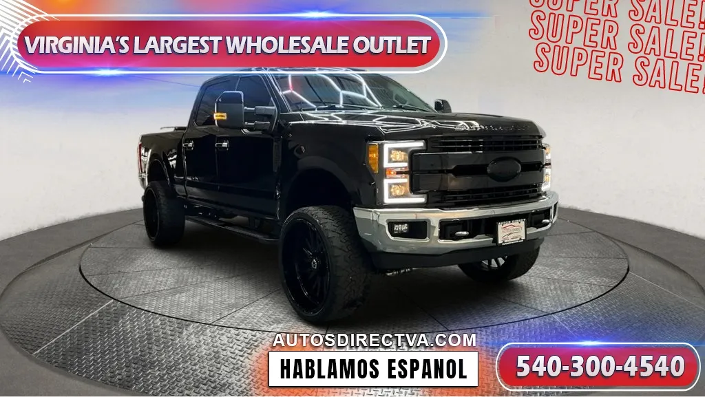 Black 2019 Ford F-250SD XLT for sale in Fredericksburg, VA