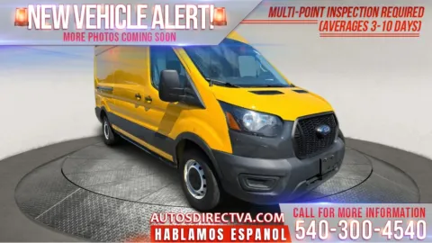 Yellow 2021 Ford Transit-250 for sale in Fredericksburg, VA