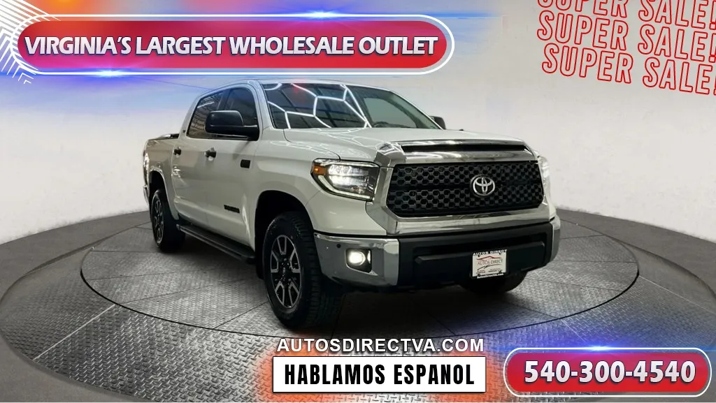 White 2020 Toyota Tundra SR5 for sale in Fredericksburg, VA