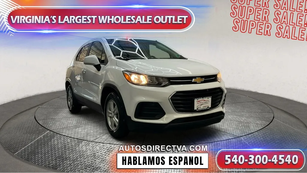 White 2020 Chevrolet Trax LS for sale in Fredericksburg, VA