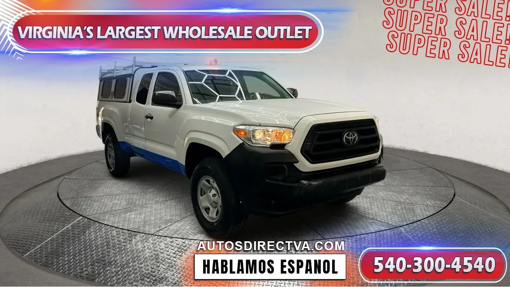 White 2022 Toyota Tacoma SR for sale in Fredericksburg, VA
