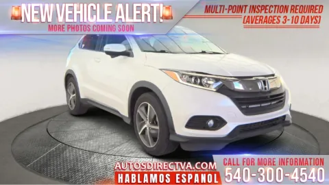 White 2022 Honda HR-V EX for sale in Fredericksburg, VA