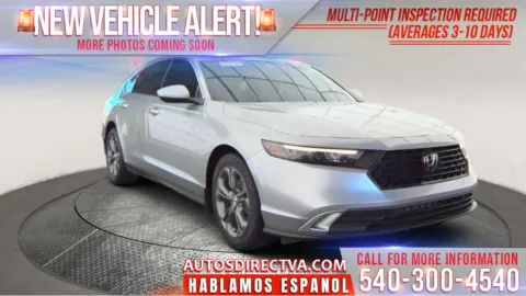 Gray 2024 Honda Accord EX for sale in Fredericksburg, VA