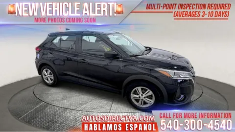 Black 2023 Nissan Kicks S for sale in Fredericksburg, VA