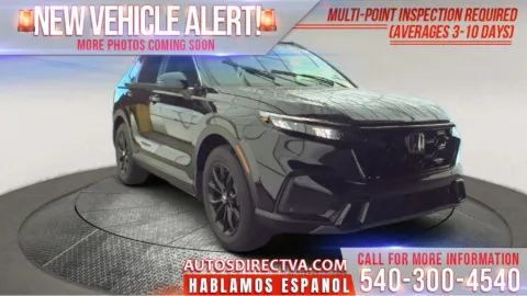 Black 2025 Honda CR-V Hybrid Sport-L for sale in Fredericksburg, VA