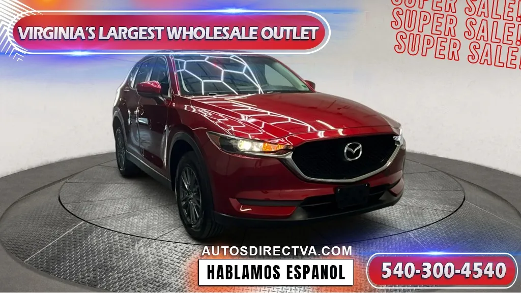 Red 2019 Mazda CX-5 Sport for sale in Manassas, VA