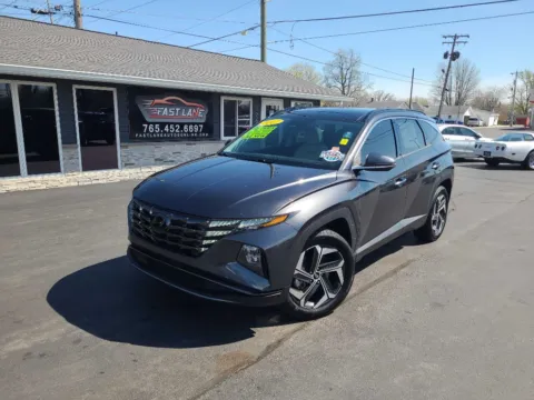 Gray 2022 HYUNDAI TUCSON LIMITED for sale in Kokomo, IN