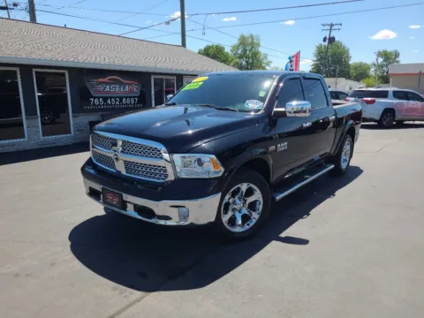 Black 2014 RAM 1500 LARAMIE for sale in Kokomo, IN