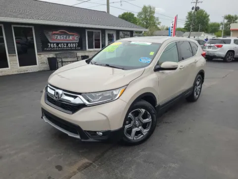 Beige 2018 HONDA CR-V EXL for sale in Kokomo, IN